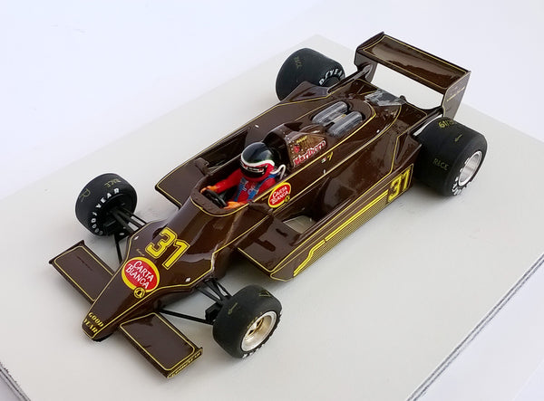 Lotus 79 31 Hector Rebaque F1 Brésil 1979 Tecnomodel TM18-287C Lotus 79 31 Hector Rebaque F1 Brésil 1979 Tecnomodel TM18-287C