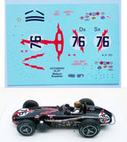 Decal Watson Roadster Al Herman  # 76 - 1960