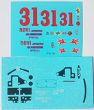 Decal Kurtis - Novi  # 31 - Jimmy Davies - 1956