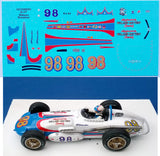 Decal Watson Roadster Parnelli Jones  # 98 - 1963