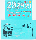 Decal Kurtis - Novi  # 29 - Paul Russo - 1956