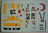 Decal Lotus Type 38 # 82 - Jim Clark  1965