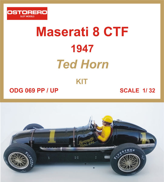 Maserati 8CTF Kit Pre-painted - Ted Horn  # 1 - OUT OF PRODUCTION